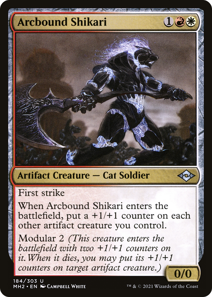 Arcbound Shikari (MH2-184) [Modern Horizons 2] Foil MTG Single Wizards of the Coast
