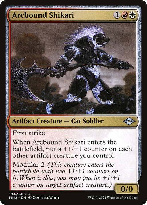 Arcbound Shikari (MH2-184) [Modern Horizons 2] Foil MTG Single Wizards of the Coast