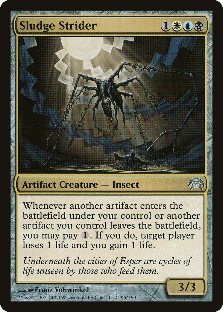 Sludge Strider (HOP-095) [Misc] Planechase MTG Single Wizards of the Coast