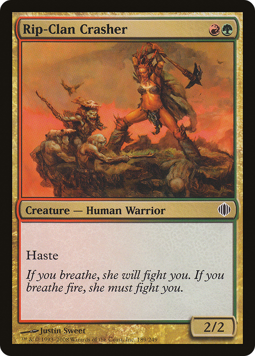 Rip-Clan Crasher (ALA-189) [Shards of Alara] MTG Single Wizards of the Coast