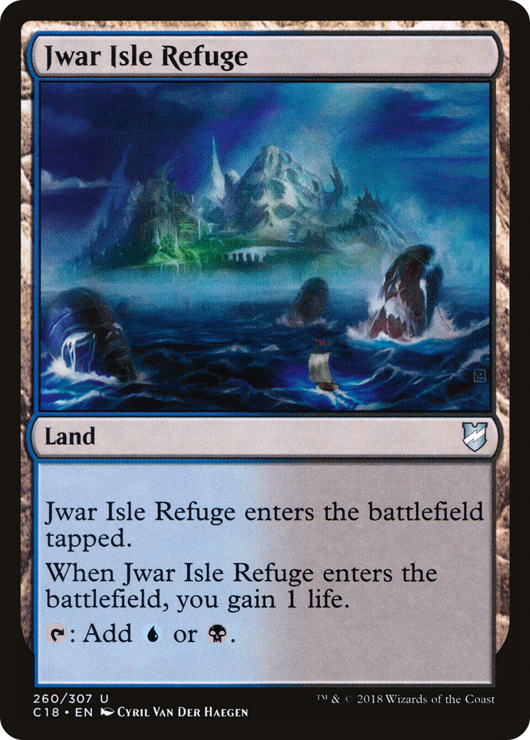 Jwar Isle Refuge (C18-260) [Commander 2018] MTG Single Wizards of the Coast