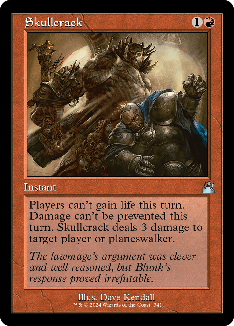 Skullcrack (RVR-341) [Ravnica Remastered] Foil MTG Single Wizards of the Coast