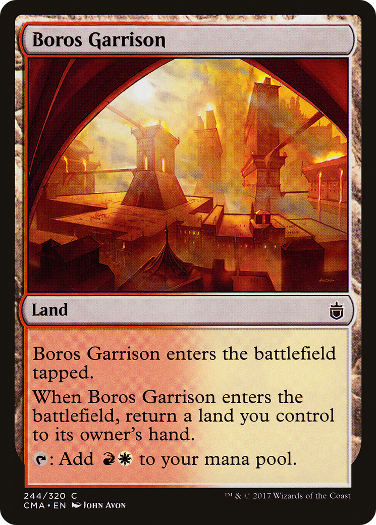 Boros Garrison (CMA-244) [Commander Anthology] MTG Single Wizards of the Coast