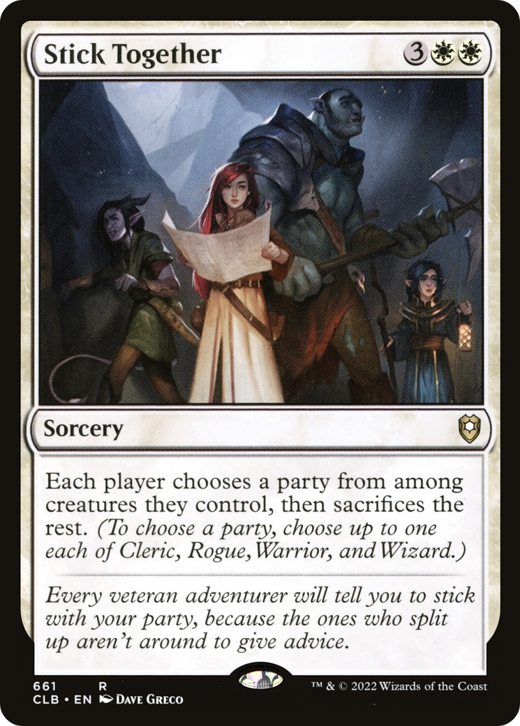 Stick Together (CLB-661) [Commander Legends: Battle for Baldur's Gate] MTG Single Wizards of the Coast