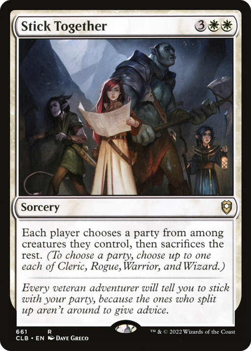 Stick Together (CLB-661) [Commander Legends: Battle for Baldur's Gate] MTG Single Wizards of the Coast
