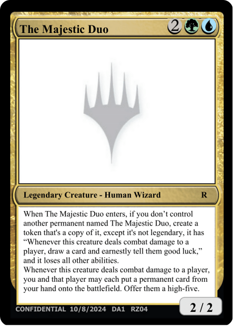 The Majestic Duo (UNK-RZ04N) [Misc] Unknown Event MTG Single Wizards of the Coast