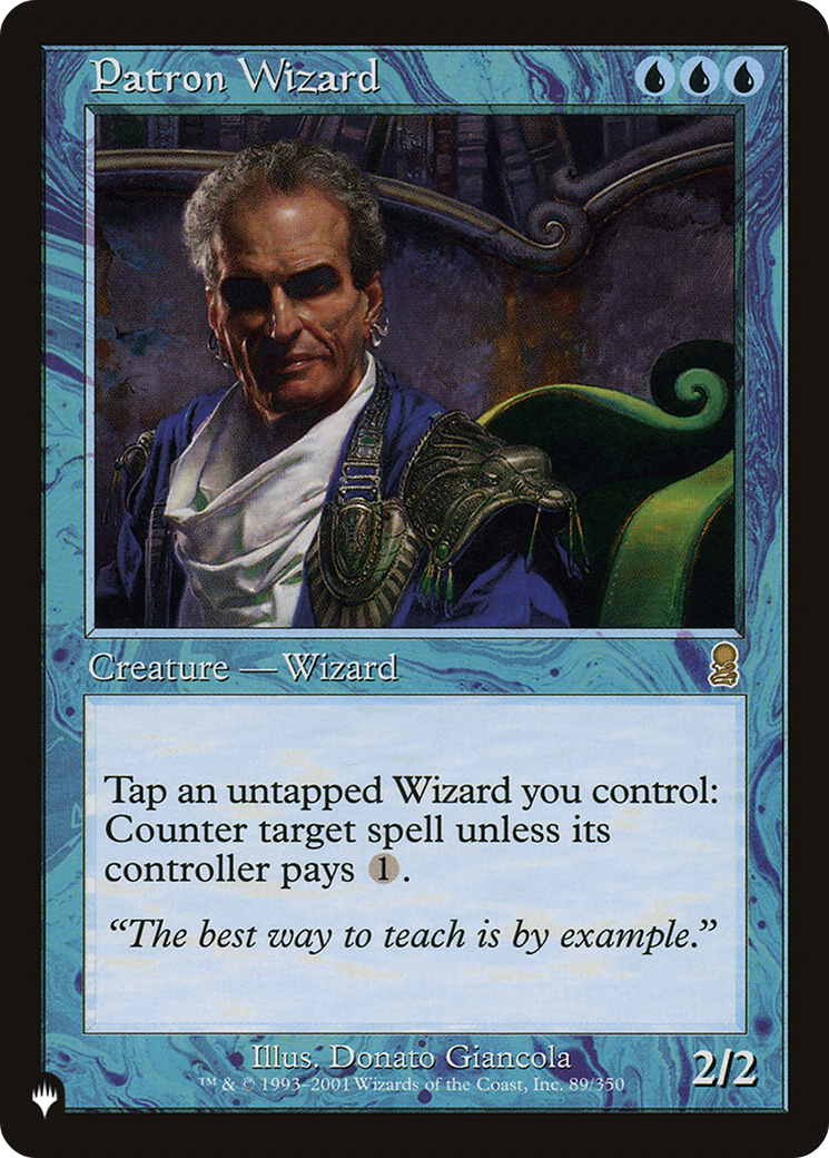 Patron Wizard (LIST-ODY-89) [Mystery Booster] The List MTG Single Wizards of the Coast