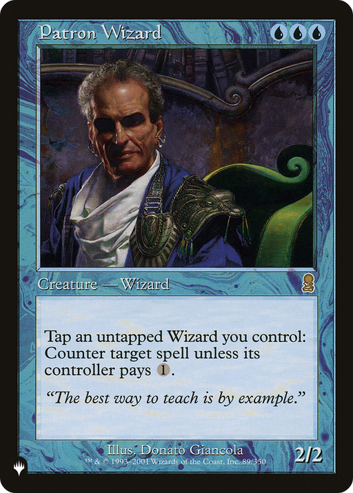 Patron Wizard (LIST-ODY-89) [Mystery Booster] The List MTG Single Wizards of the Coast