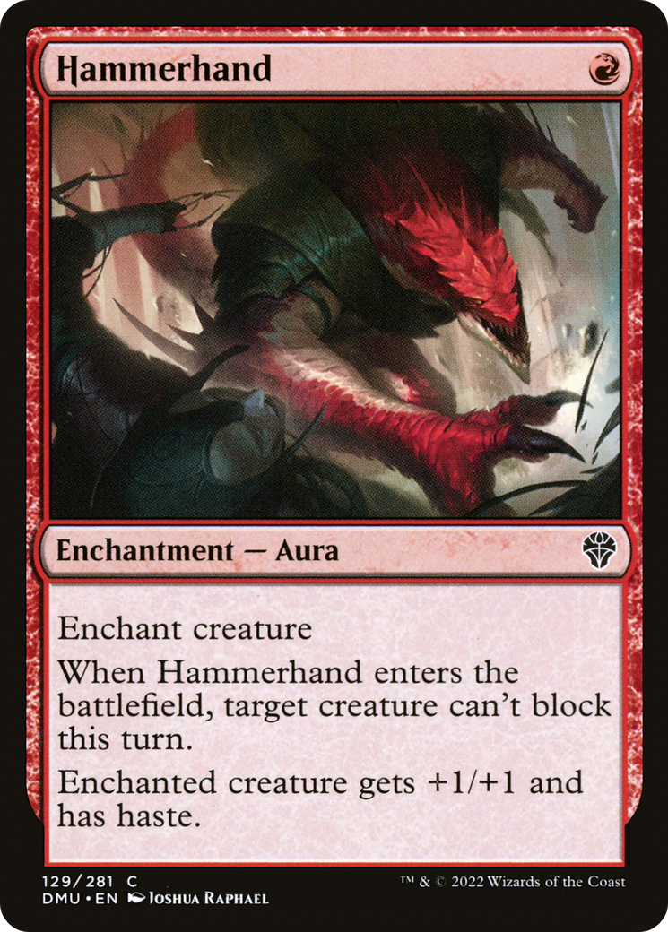 Hammerhand (DMU-129) [Dominaria United] MTG Single Wizards of the Coast