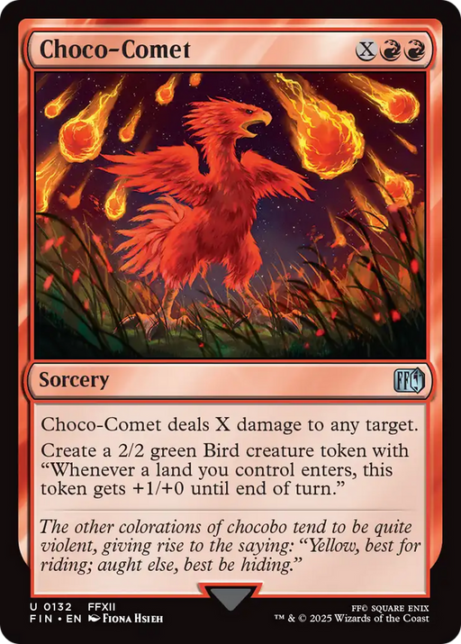 Choco-Comet (FIN-132) [FINAL FANTASY] MTG Single Wizards of the Coast