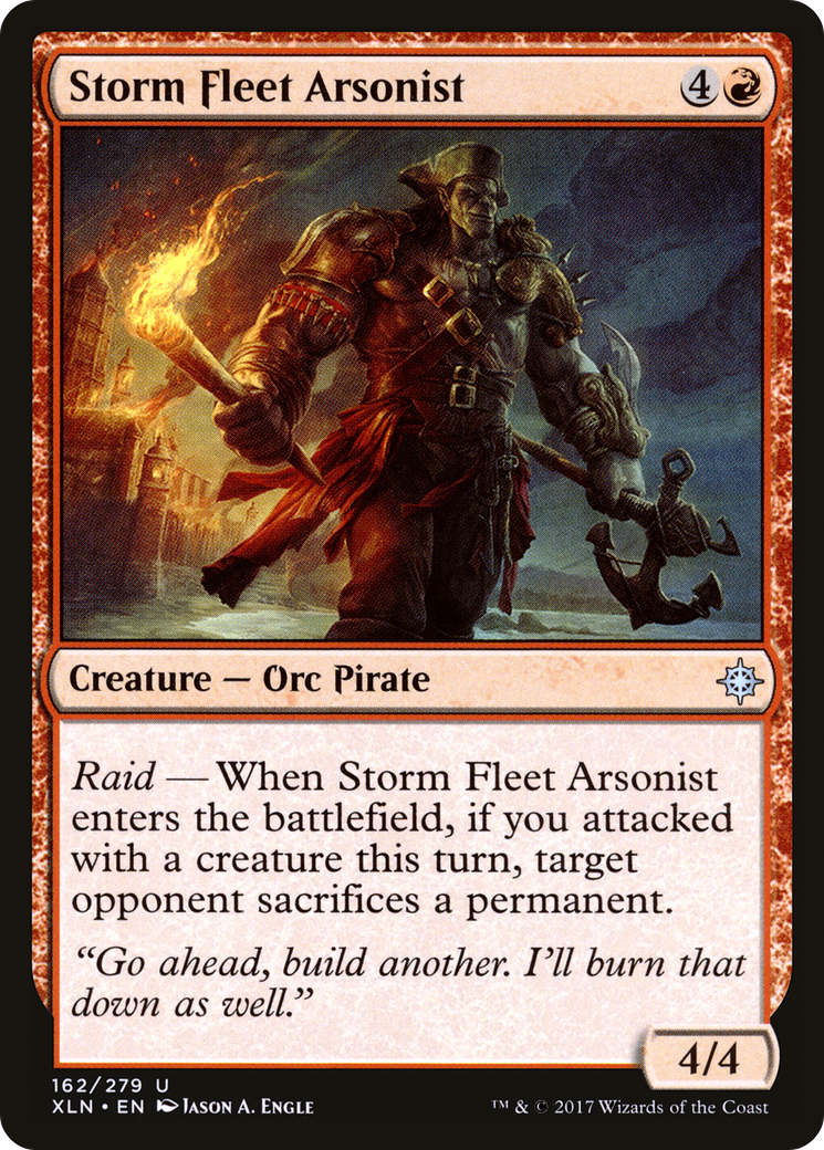 Storm Fleet Arsonist (XLN-162) [Ixalan] Foil MTG Single Wizards of the Coast