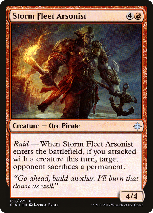 Storm Fleet Arsonist (XLN-162) [Ixalan] Foil MTG Single Wizards of the Coast