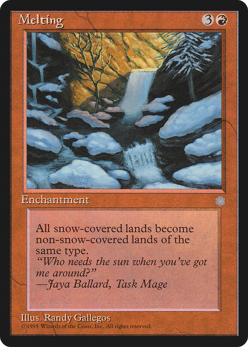 Melting (ICE-201) [Ice Age] MTG Single Wizards of the Coast