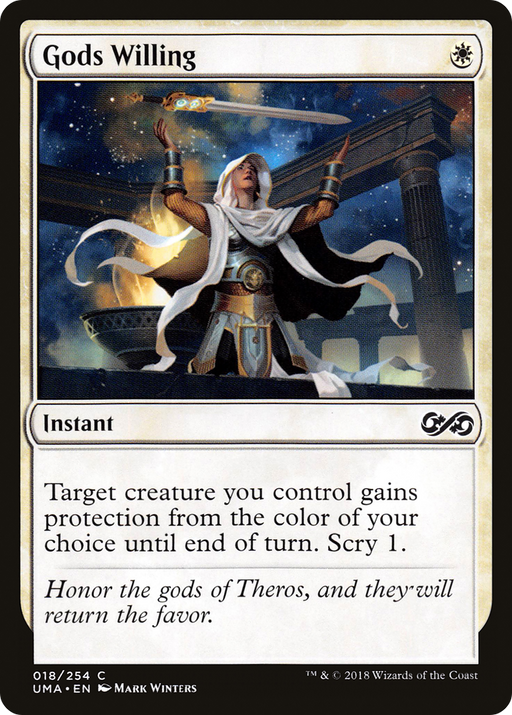 Gods Willing (UMA-018) [Ultimate Masters] Foil MTG Single Wizards of the Coast