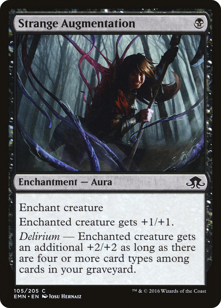 Strange Augmentation (EMN-105) [Eldritch Moon] Foil MTG Single Wizards of the Coast