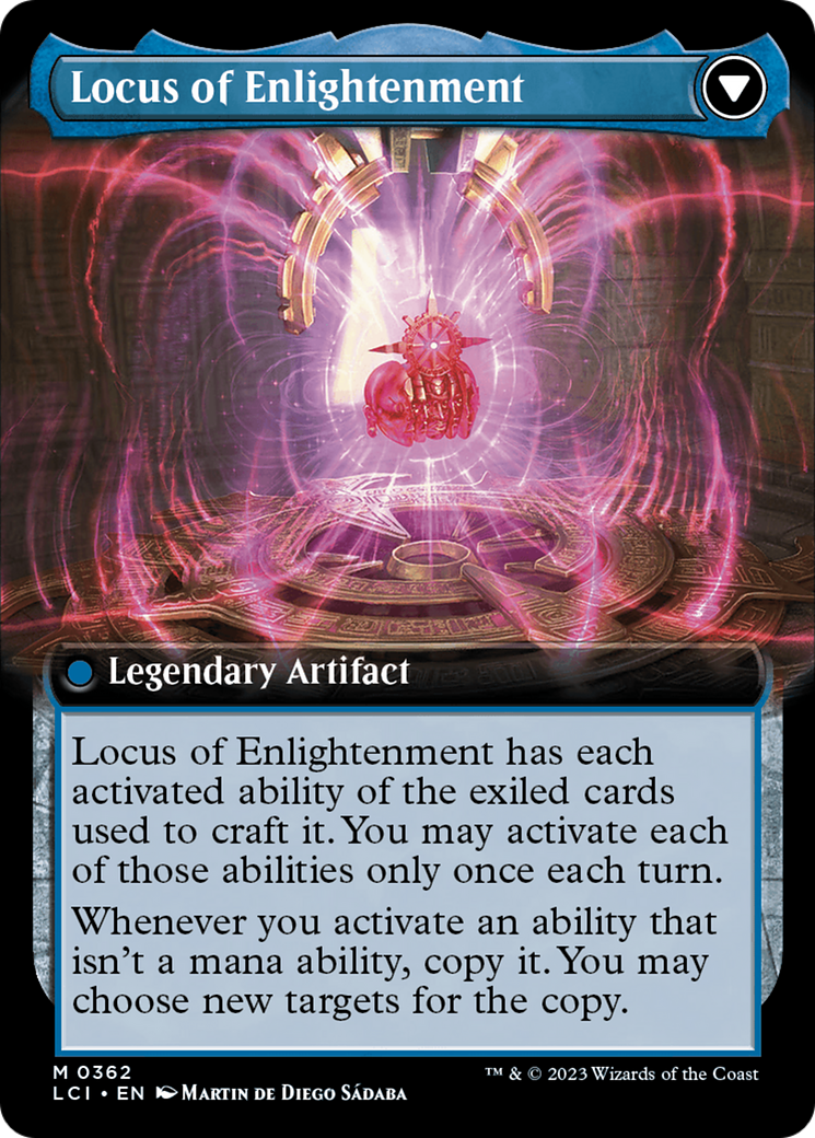 The Enigma Jewel (LCI-362) [The Lost Caverns of Ixalan] (Extended Art) MTG Single Wizards of the Coast
