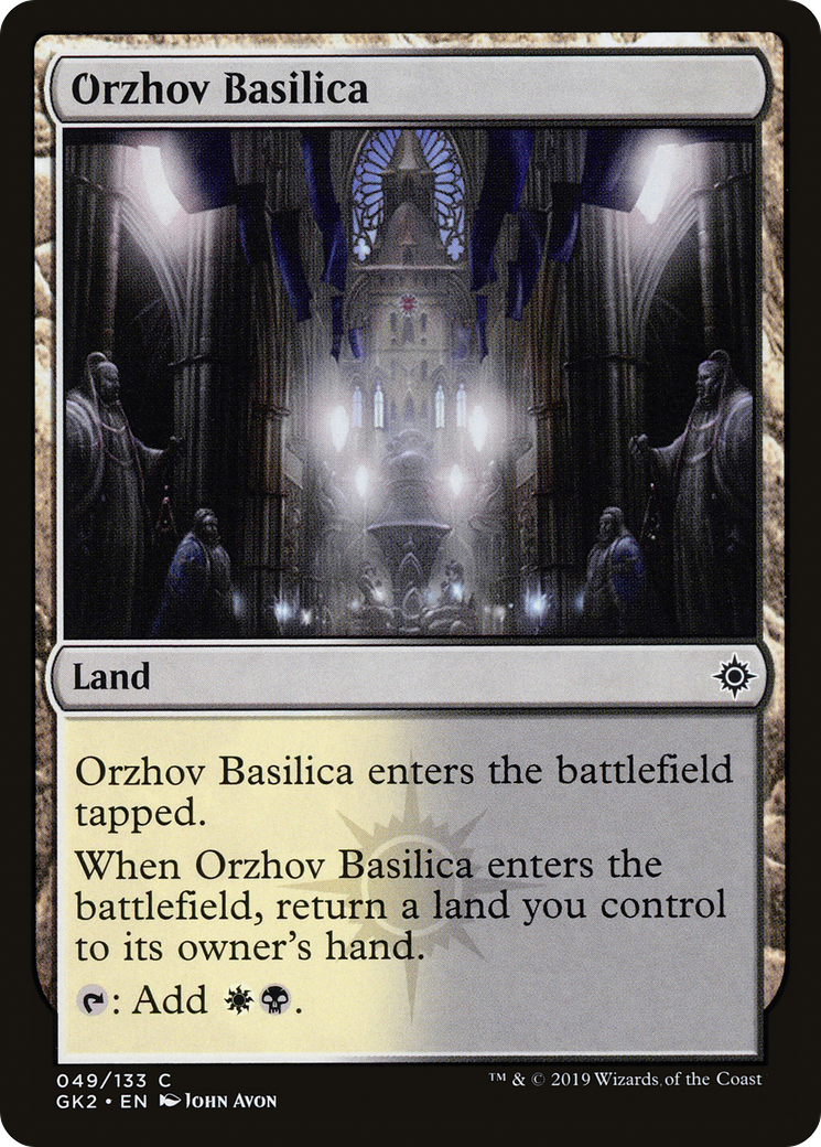 Orzhov Basilica (GK2-049) [Misc] RNA Guild Kit MTG Single Wizards of the Coast