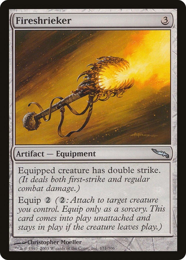 Fireshrieker (MRD-171) [Mirrodin] MTG Single Wizards of the Coast