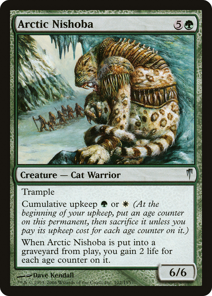 Arctic Nishoba (CSP-102) [Coldsnap] MTG Single Wizards of the Coast