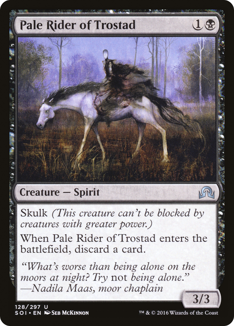 Pale Rider of Trostad (SOI-128) [Shadows over Innistrad] MTG Single Wizards of the Coast