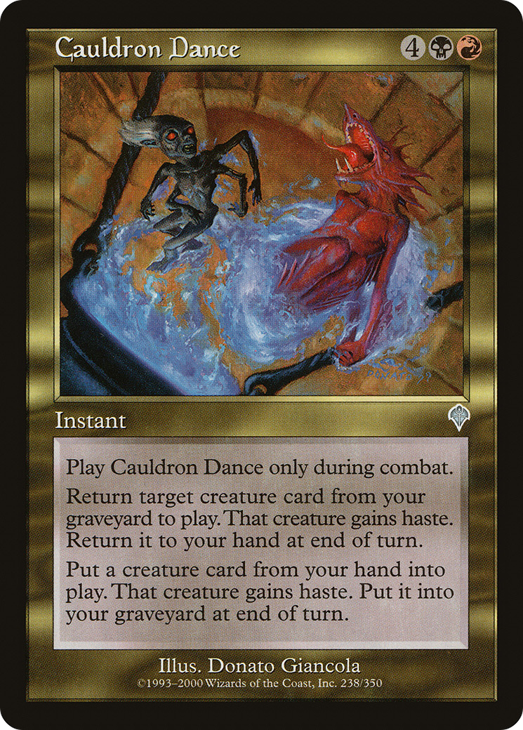 Cauldron Dance (INV-238) [Invasion] MTG Single Wizards of the Coast