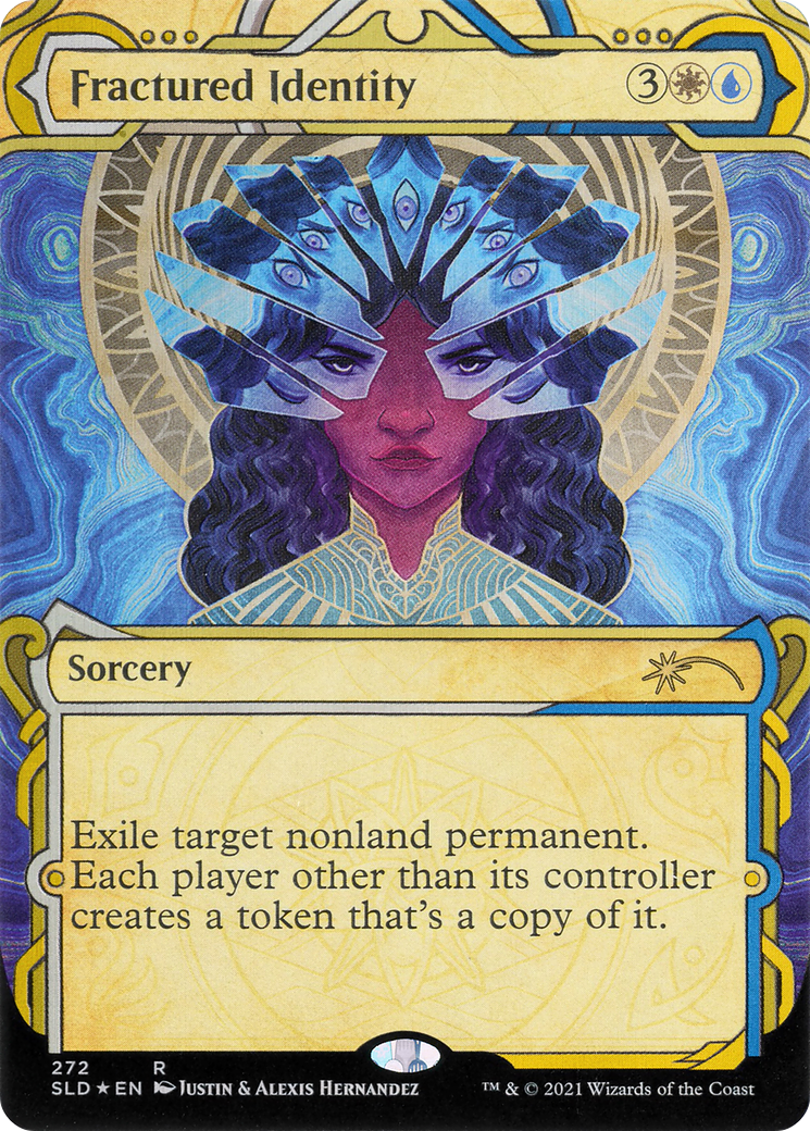 Fractured Identity (SLD-272) [Secret Lair] Drop (Showcase) Foil MTG Single Wizards of the Coast