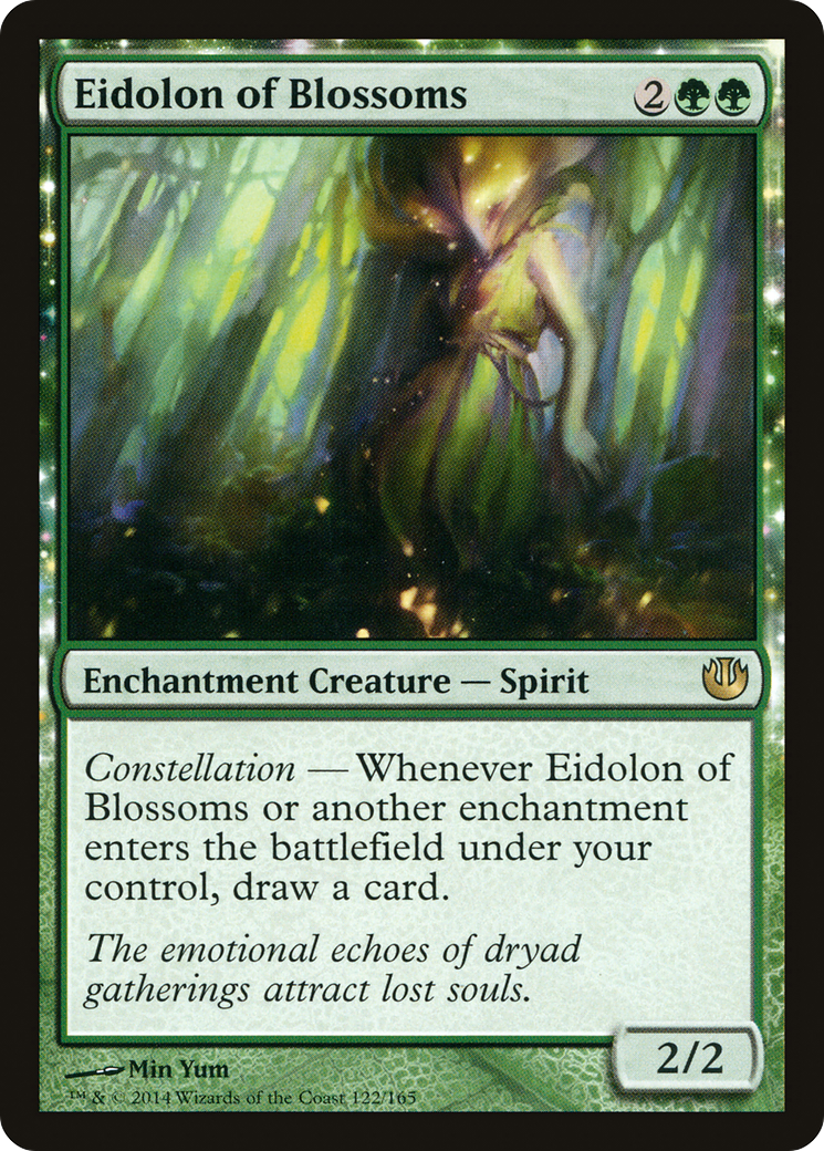 Eidolon of Blossoms (JOU-122) [Journey into Nyx] MTG Single Wizards of the Coast