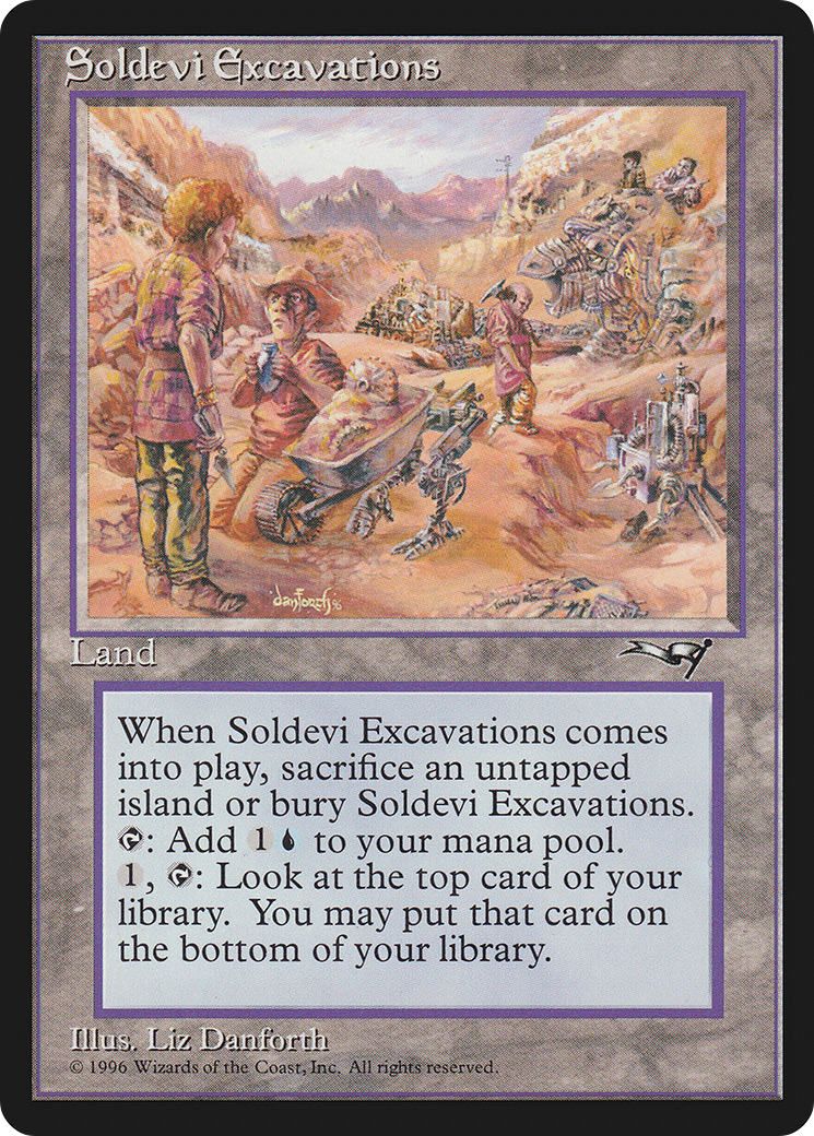 Soldevi Excavations (ALL-143) [Alliances] MTG Single Wizards of the Coast