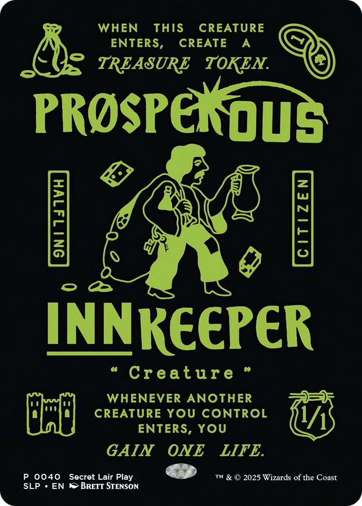 Prosperous Innkeeper (SLP-040) [Secret Lair] Showdown MTG Single Wizards of the Coast