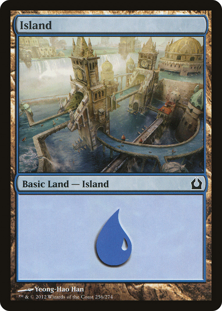 Island (RTR-256) [Return to Ravnica] Foil MTG Single Wizards of the Coast