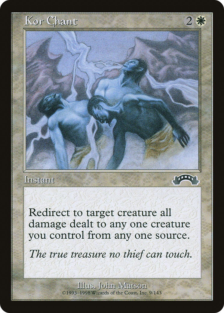 Kor Chant (EXO-009) [Exodus] MTG Single Wizards of the Coast
