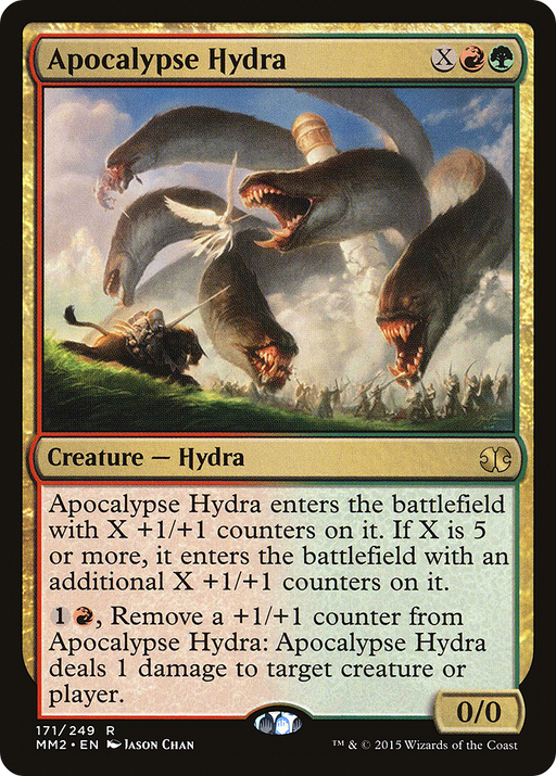 Apocalypse Hydra (MM2-171) [Modern Masters 2015] MTG Single Wizards of the Coast