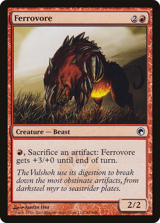 Ferrovore (SOM-088) [Scars of Mirrodin] MTG Single Wizards of the Coast