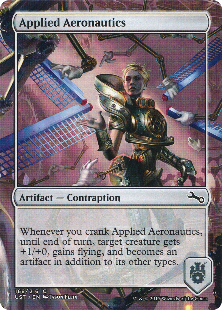 Applied Aeronautics (UST-168) [Unstable] (Borderless) Foil MTG Single Wizards of the Coast