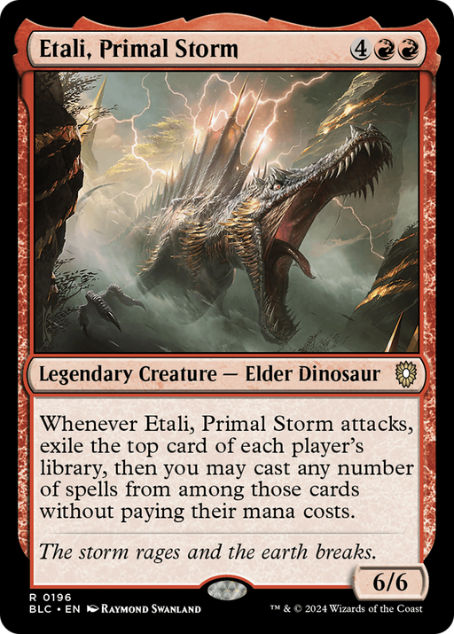 Etali, Primal Storm (BLC-196) [Bloomburrow Commander] MTG Single Wizards of the Coast