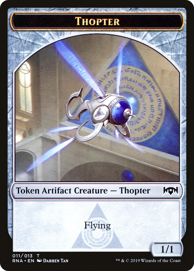 Thopter (RNA-011) [Tokens] Ravnica Allegiance Tokens MTG Single Wizards of the Coast