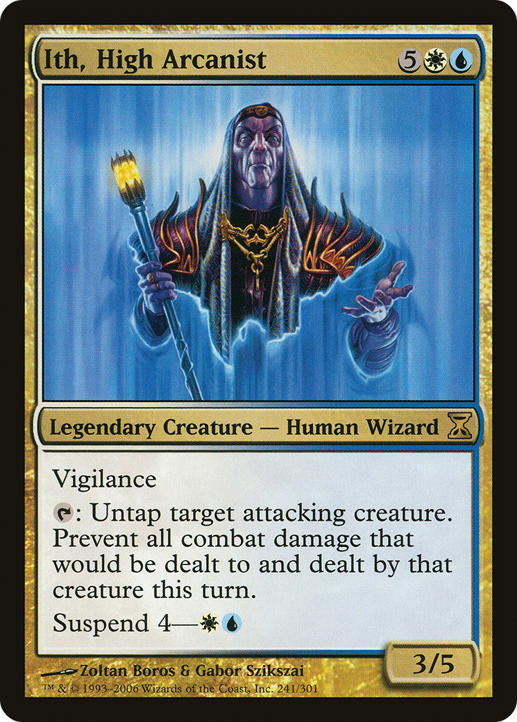 Ith, High Arcanist (TSP-241) [Time Spiral] Foil MTG Single Wizards of the Coast