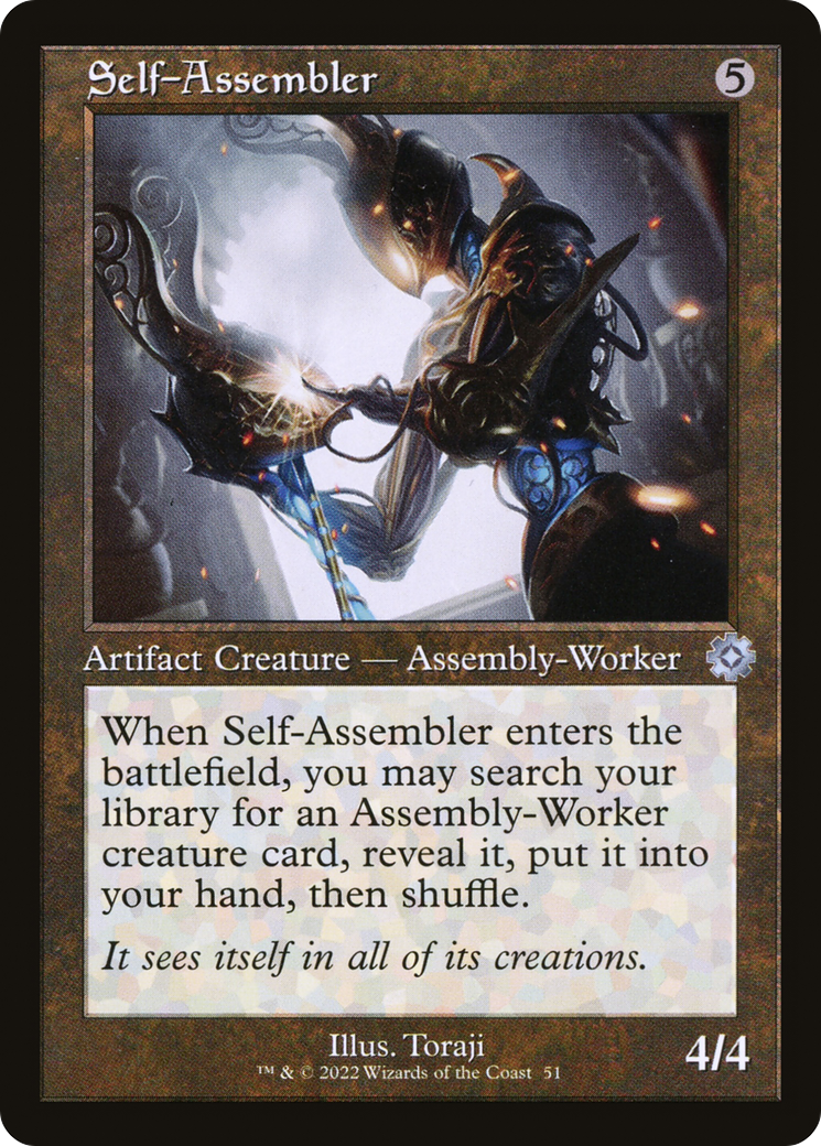 Self-Assembler (BRR-051) [The Brothers' War Retro Artifacts] Foil MTG Single Wizards of the Coast