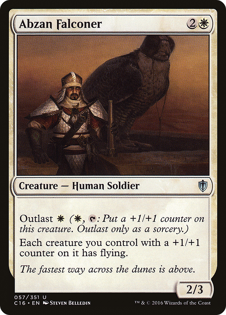 Abzan Falconer (C16-057) [Commander 2016] MTG Single Wizards of the Coast