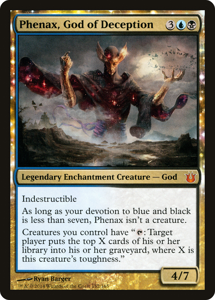 Phenax, God of Deception (BNG-152) [Born of the Gods] MTG Single Wizards of the Coast