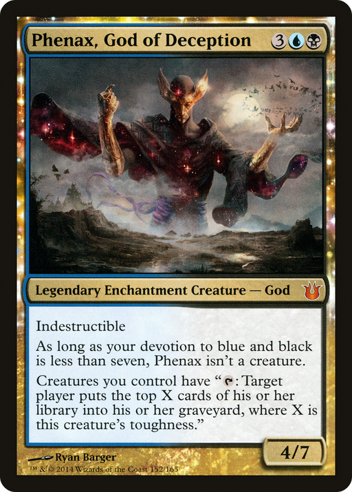 Phenax, God of Deception (BNG-152) [Born of the Gods] MTG Single Wizards of the Coast