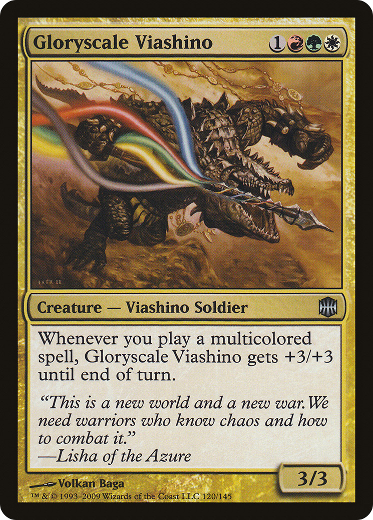 Gloryscale Viashino (ARB-120) [Alara Reborn] MTG Single Wizards of the Coast