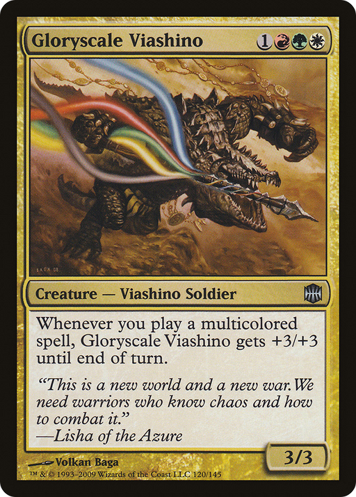 Gloryscale Viashino (ARB-120) [Alara Reborn] MTG Single Wizards of the Coast
