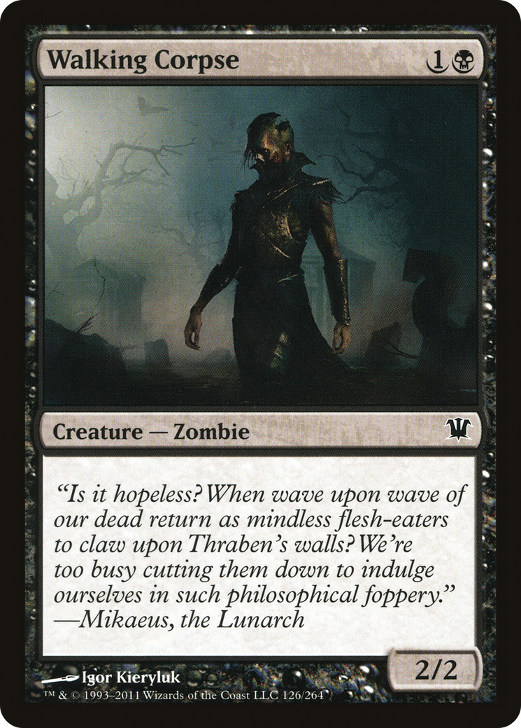 Walking Corpse (ISD-126) [Innistrad] Foil MTG Single Wizards of the Coast