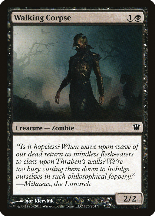 Walking Corpse (ISD-126) [Innistrad] MTG Single Wizards of the Coast