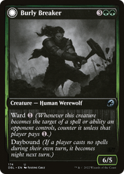Burly Breaker // Dire-Strain Demolisher (DBL-174) [Innistrad: Double Feature] Foil MTG Single Wizards of the Coast