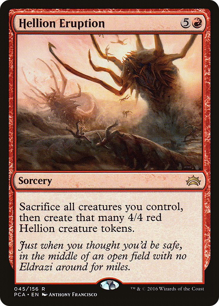 Hellion Eruption (PCA-045) [Misc] Planechase Anthology MTG Single Wizards of the Coast