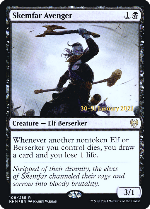 Skemfar Avenger (PRE-109) [Kaldheim Promos] Foil MTG Single Wizards of the Coast