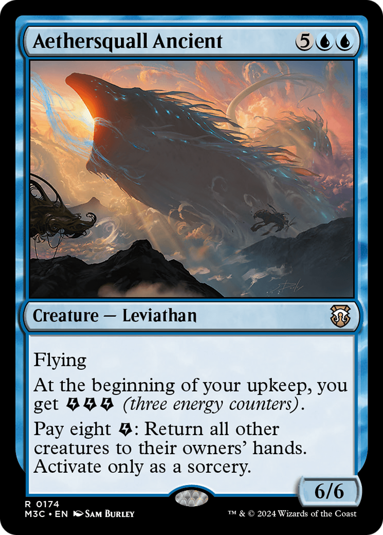 Aethersquall Ancient (M3C-174) [Modern Horizons 3 Commander] MTG Single Wizards of the Coast