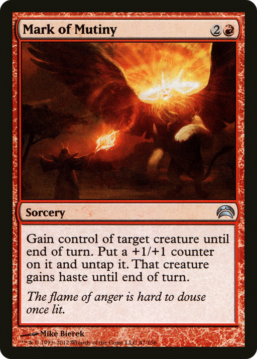 Mark of Mutiny (PC2-047) [Misc] Planechase 2012 Foil MTG Single Wizards of the Coast